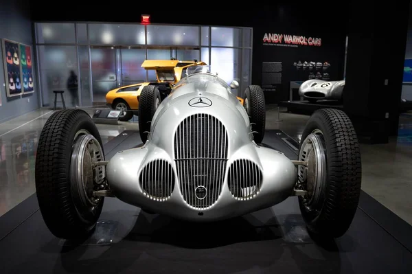 Voiture Course Historique 1937 Mercedes Benz W125 Grand Prix Voiture — Photo