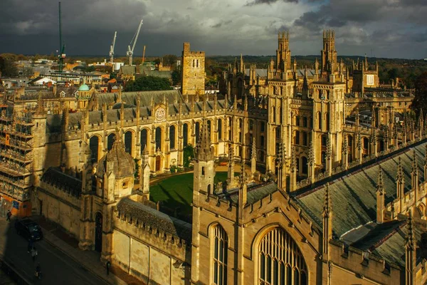 Oxford Ngiltere Nin Havadan Görünüşü — Stok fotoğraf