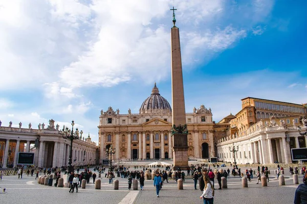 Famous Peter Basilica Vatican — Stock Photo, Image