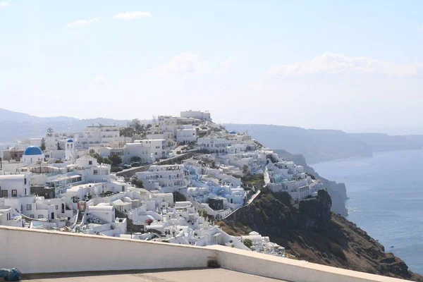 그리스 토리니라는 아름다운 도시의 — 스톡 사진