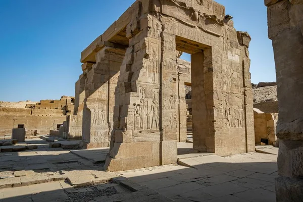 Uitzicht Oude Tempels Luxor Egypte — Stockfoto