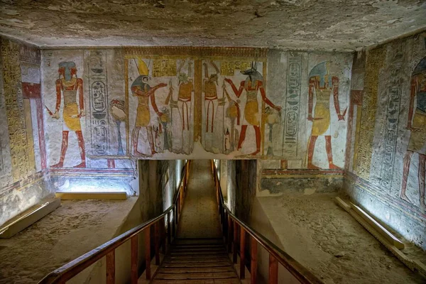 Pyramiderna Och Templen Runt Kairo Och Luxor Egypten — Stockfoto