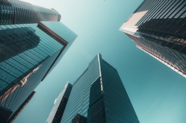 Toronto, Ontario, Kanada şehir merkezindeki ticari binalar