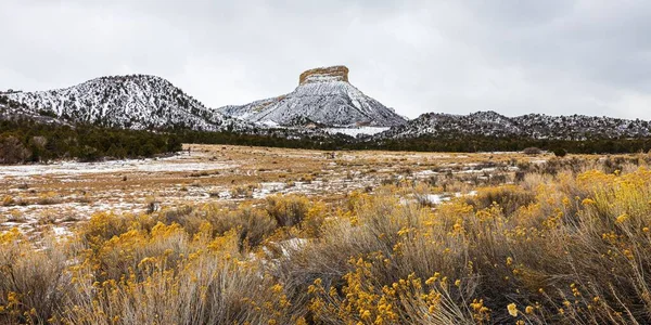Una Vista Panorámica Del Parque Nacional Mesa Verde — Foto de Stock