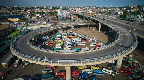 Nkrumah Kreisverkehr Ghana — Stockfoto