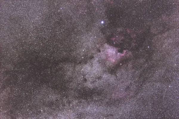 Fascinante Disparo Nebulosa América Del Norte Cielo — Foto de Stock