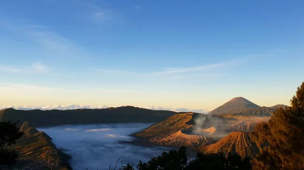 Beauty Mount Bromo Indonesië — Stockfoto
