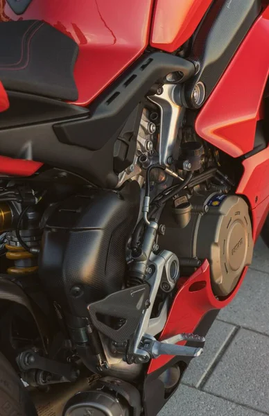 Мікросхема Двигуна Ducati Bike — стокове фото