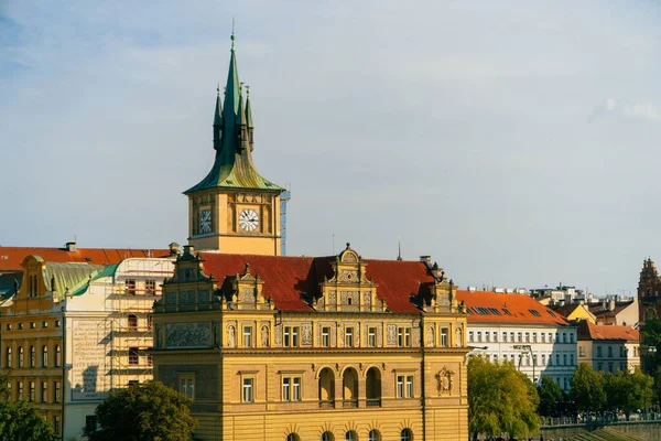 Uma Bela Vista Museu Bedrich Smetana Praga Tchecoslováquia — Fotografia de Stock