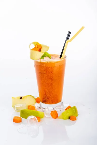 Vertical Shot Fresh Juice — Stock Photo, Image