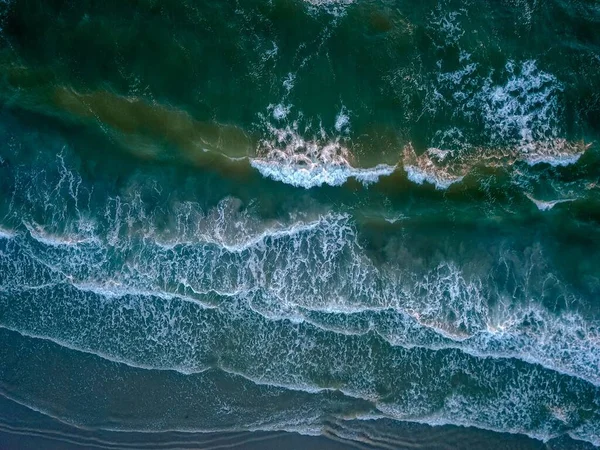 Kuzey Batı Kıyısındaki Danimarka Deniz Pelerini Nin Üst Görüntüsü — Stok fotoğraf