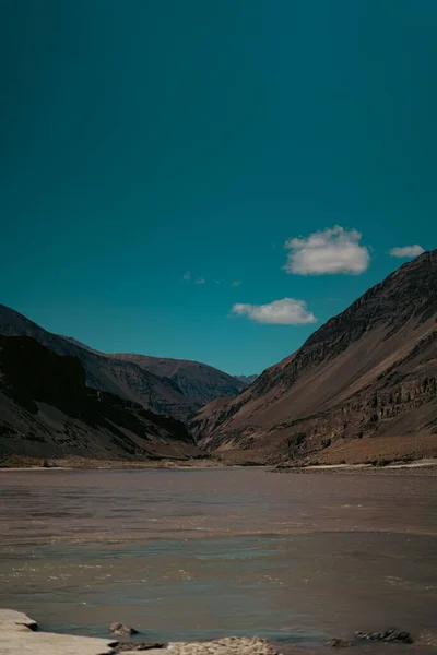Leh Ladakh Bir Dağın Fotoğrafı — Stok fotoğraf