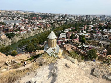 Gürcistan 'ın başkenti Tiflis şehri.