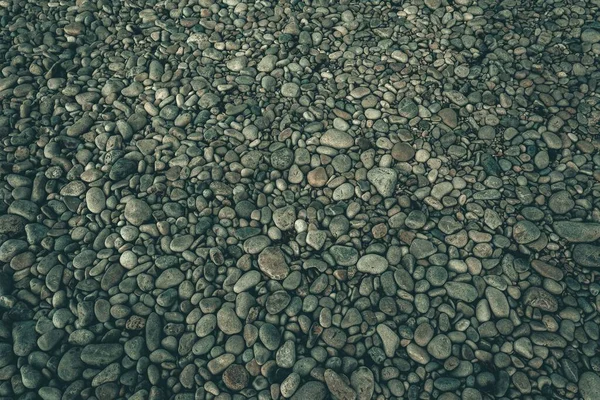 Eine Nahaufnahme Der Kieselsteine — Stockfoto