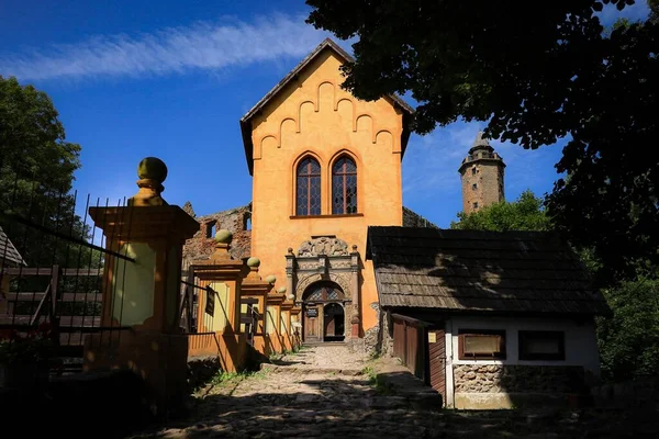 Schönes Gebäude Hof Des Schlosses Grodno — Stockfoto