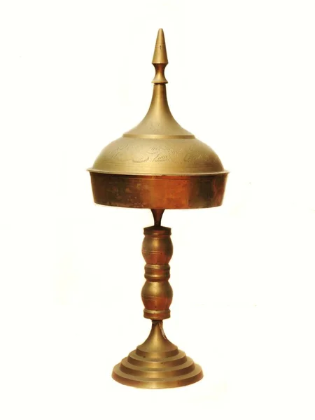 一种名为Xorai的人造钟形金属制品是印度阿萨姆邦的传统象征之一 — 图库照片