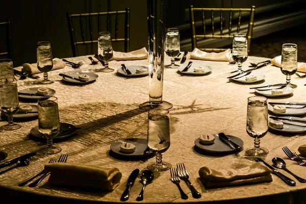 Beautifully Set Table — Stock Photo, Image