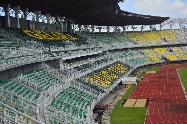 Surabaya Jawa Timur Daki Büyük Futbol Stadyumu — Stok fotoğraf