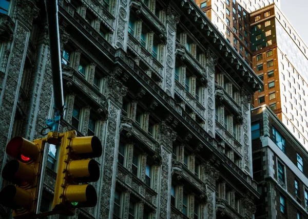 Низькокутний Знімок Петросянського Бутіка Нью Йорку — стокове фото
