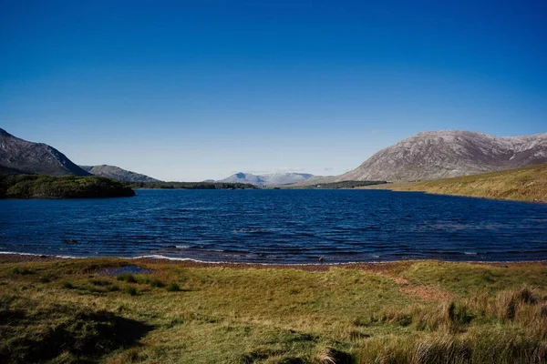 Piękne Ujęcie Krajobrazu Parku Narodowym Connemara Irlandii — Zdjęcie stockowe