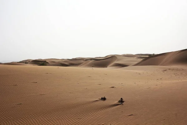 Een Antenne Uitzicht Een Woestijn — Stockfoto