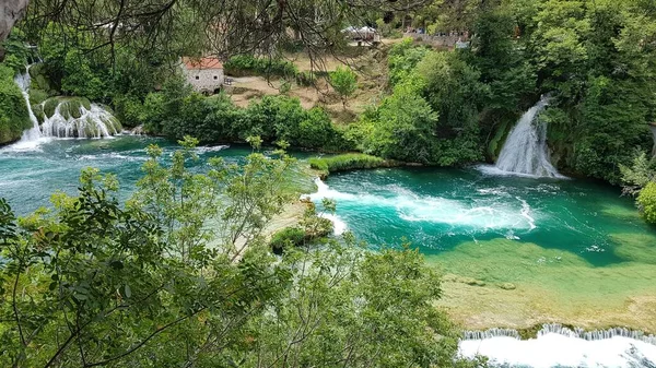 クロアチアのクルカ国立公園の景色 — ストック写真