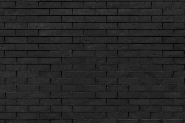 Egy Fekete Téglafal Sötét Felületi Textúra Építészeti Épület Háttere — Stock Fotó