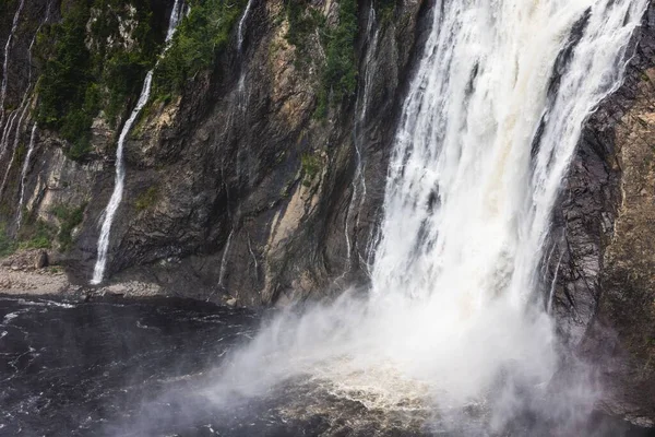 stock image A scenic view of the Montmorency Falls in Quebec, Canada