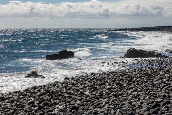 Vacker Utsikt Över Stranden Socorro Guimar Santa Cruz Tenerife Spanien — Stockfoto