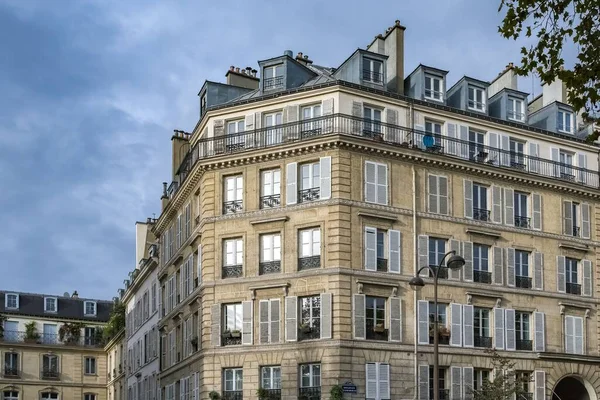 아름다운 건물들 11E Arrondissement — 스톡 사진