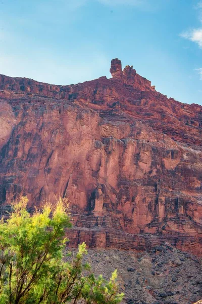 Tiro Vertical Penhasco Grand Canyon National Park Estados Unidos — Fotografia de Stock