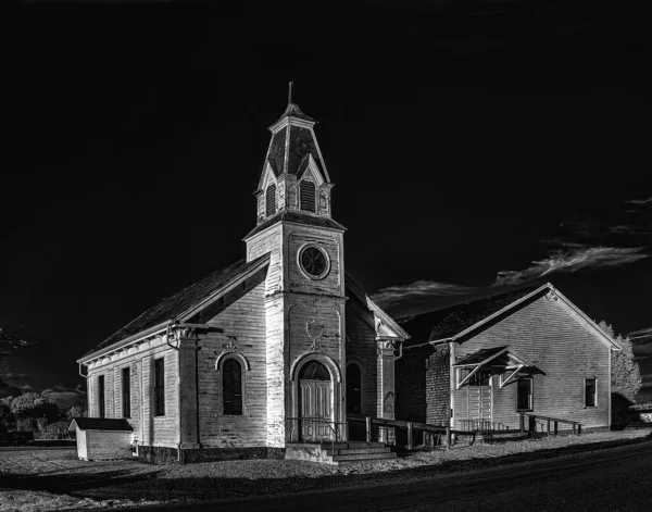 Vecchia Chiesa Metodista West Addison Nel West Addison Vermont — Foto Stock