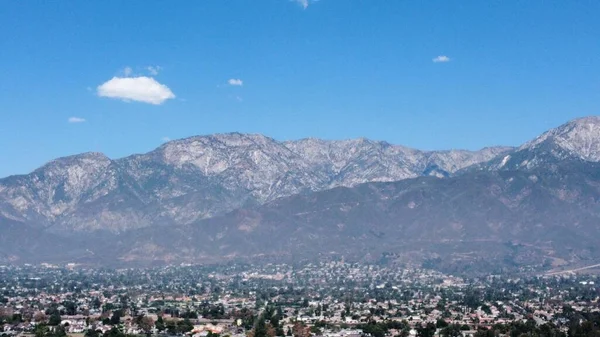 Vista Dron Rancho Cucamonga California — Foto de Stock