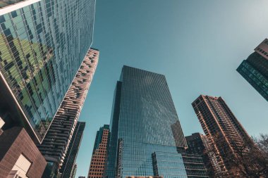 Toronto, Ontario, Kanada şehir merkezindeki ticari binalar