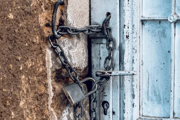 Close Keylock Enferrujado — Fotografia de Stock