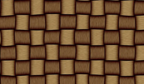 stock image The texture of a woven bamboo as a wall covering background