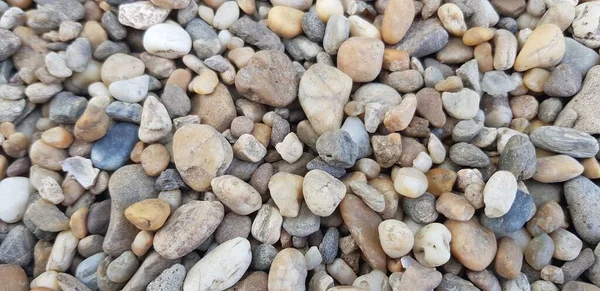 Tiro Close Uma Pilha Pedras — Fotografia de Stock