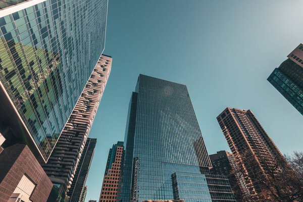 Commercial buildings at downtown Toronto, Ontario, Canada
