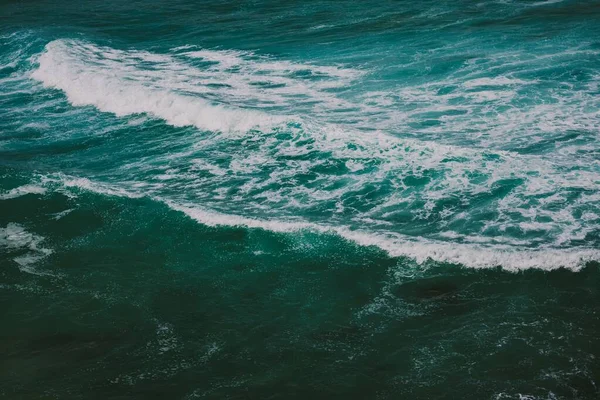 Вид Красивые Бирюзовые Морские Волны Бонди Бич Австралия — стоковое фото