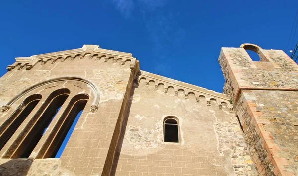 Ruins Cathedral Santa Maria Vieja Cartagena Region Murcia Spain — Stock Photo, Image