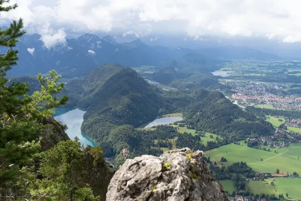 Scenic View Traunsee Lake Laudachsee Lake Mountains Salzkammergut Upper Austria — Stock Photo, Image