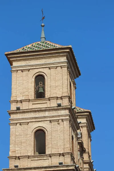 Iglesia Santo Domingo Murcia Spanya Dikey Çekimi — Stok fotoğraf