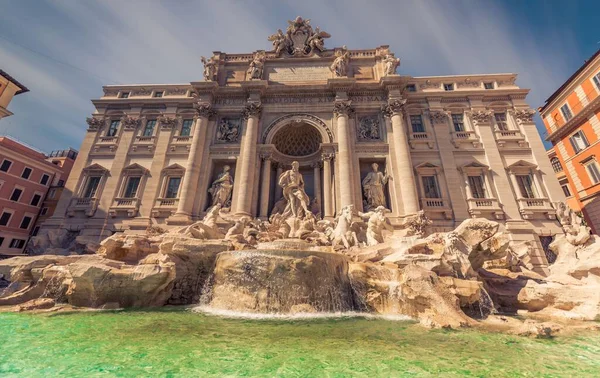 Beautiful Shot Trevi Fountain Rome Italy — Stock Photo, Image