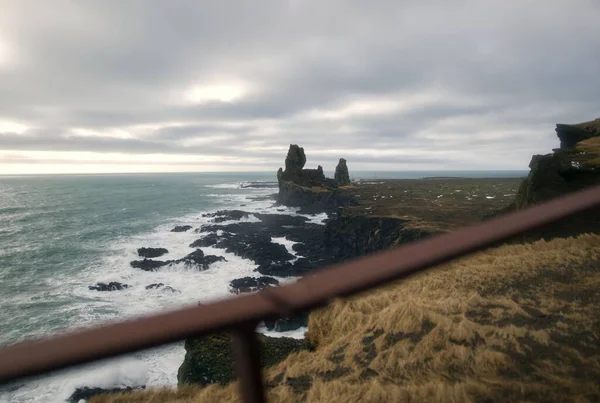 这张照片是在冰岛西海岸拍摄的 — 图库照片