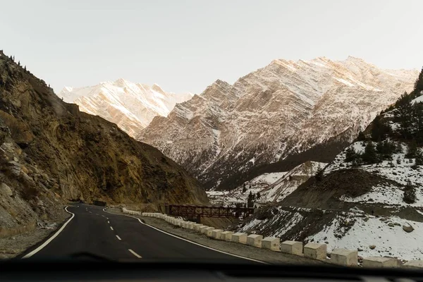 Panoramisch Prachtig Uitzicht Berg Ama Dablam Met Prachtige Lucht Weg — Stockfoto