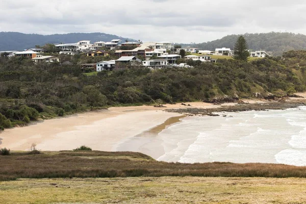 Gyönyörű Kilátás Nyílik Emerald Beach Dél Wales Ausztrália — Stock Fotó