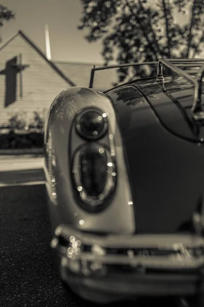 Ретро Автомобіль Головний Ліхтар — стокове фото