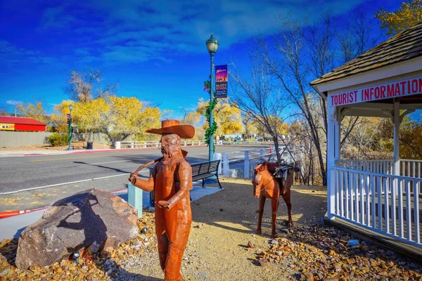 Pequenas Estátuas Cidade Ocidental Fora Las Vegas — Fotografia de Stock