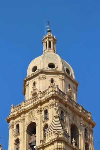 Uma Foto Vertical Catedral Santa Mari Múrcia Espanha — Fotografia de Stock