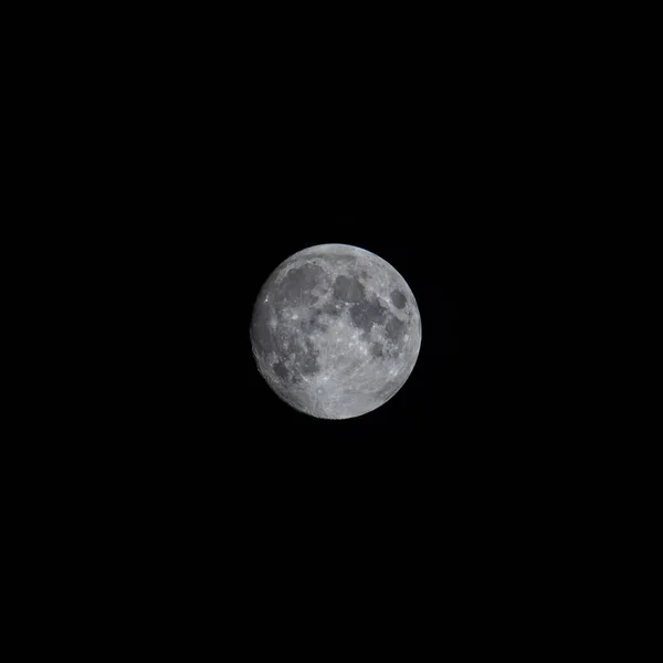 Красива Крупним Планом Повний Місяць — стокове фото
